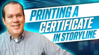 Create and Print Custom Certificates in Articulate Storyline Using JavaScript & AI