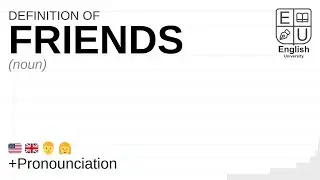 FRIENDS meaning, definition & pronunciation | What is FRIENDS? | How to say FRIENDS