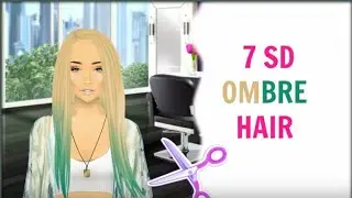 7 SD Ombre Stardoll Hair Tutorial by Rakellbabe