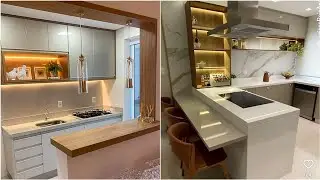 100 Modular Kitchen Designs 2023 Open Kitchen Cabinet Colours| Modern Home Interior Design Ideas P4