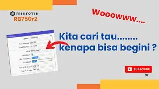 YANG TERJADI SETELAH DI KASI RULE PENURUN CPU LOAD !! MIKROTIK RB750r2, Tutorial Mikrotik