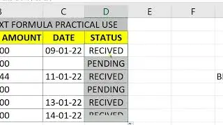 MS EXCEL || ISTEXT, ISBLANK & ISNUMBER PRACTICAL USE || PART- 111