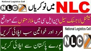 National Logistics Cell NLC Jobs Novembar 2020