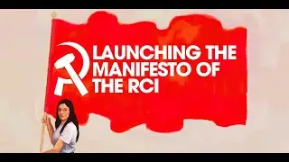 Launching the manifesto of the RCI