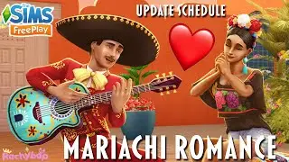 The Sims Freeplay Mariachi Romance Update [Valentines 2022]