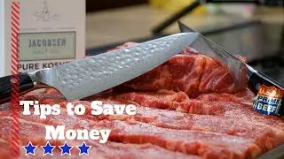 Tip to save Big on Prime Steaks | Cutting your own New Yorks