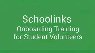 Schoolinks Onboarding Training Video
