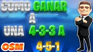 😱 Como GANAR a una 4-3-3 A en OSM 2021  | ✅ LAS MEJORES CONTRATACTICAS para GANAR a la 433A 🏆