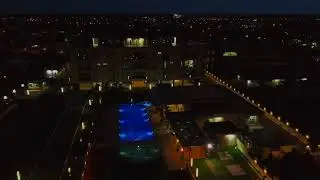 Mavic Pro Night Flight on New Years Eve - Dec 31, 2017