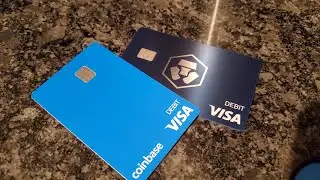 Order your Crypto.com card. and Coinbase visa debit card