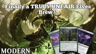 Finally a TRULY UNFAIR Elves Brew?! | Mono Elves | Modern | MTGO