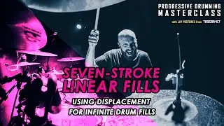 LINEAR DRUM FILLS - Drum Lesson with Jay Postones | TESSERACT