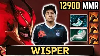 🔥 Rank 7 Wisper MARS Offlane Gameplay 🔥 Wisper Perspective - Full Match Dota 2