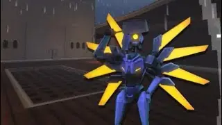 stupid robot gets struck by lightning and dies - (ULTRAKILL SFM Animation)