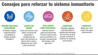 ¡Cuídate de las infecciones! Aprende reforzar tus defensas