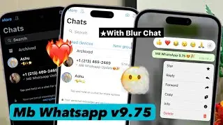 Update WhatsApp Android Menjadi WhatsApp iPhone Terbaru 2023 | Mb WhatsApp v9.75