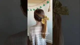 Rainbow braided hairstyle! Hair chalk from: https://amzn.to/42iB36A