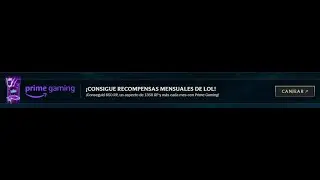 como conseguir recompensa mensual del  lol con prime gaming . league of legends