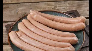 Сосиски молочные из куриного филе за 2 часа