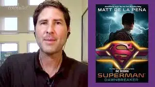 Matt de la Peña talks about writing "Superman: Dawnbreaker"