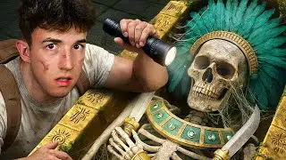 SOBREVIVI 100 HORAS DENTRO de UN TEMPLO ANTIGUO | REACCION a MRBEAST