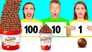 100 Слоев Еды Челлендж | Вкусные Рецепты от DaGaDa Challenge