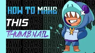 How To Make Professional Thumbnail For Brawl Stars || Vision Gaming || Brawl Stars