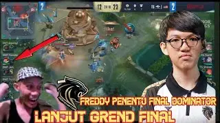 PAI FREDDY NEKAT SPLIT PUST JADI KUNCI KEMENANGAN DOMINATOR vs TEAM SECRET #phipenk #honorofkings