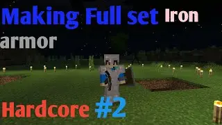 I made full set of Iron armor!!! Hardcore ep :2