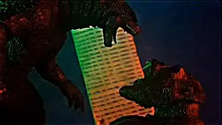 Godzilla and Kong roar off | GvK | stop motion
