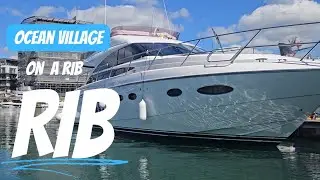 RIB around Southampton Ocean Village