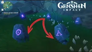 Решите загадку камней на острове Цуруми/Solve the riddle of stones on Tsurumi Island Genshin Impact.