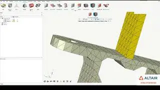 HyperWorks 2021: Mesh Edit, Fuse Closed Shells