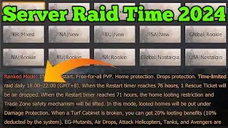 Raid Time All Server 2024 Last Island Of Survival Hindi Guide