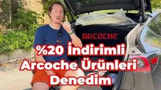 Sıcak Havalarda / Yaz aylarında olmazsa olmaz Tesla aksesuarlarım / Arcoche’den hepimize %20 indirim