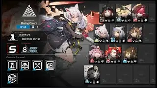 [ Arknights ] CC#7 Daily Stage Day 14 Risk 8 ft. Ash & Suzuran