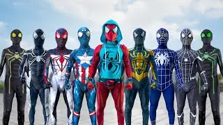 SUPERHERO's Story || How The Way Spider-Man Became Many Spider-Man...?? ( Funny Action Real Life )