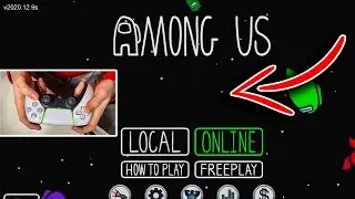 PLAYING AMONG US ON PS5! (OFFICIAL GAMEPLAY + HANDCAM)