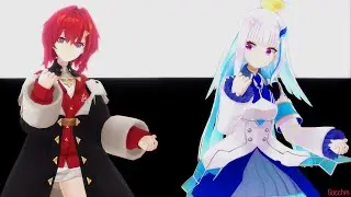 【MMDにじさんじ】Ange & Lize「Love Shake」