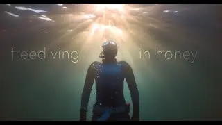 freediving in honey - an underwater test of the Canon R5