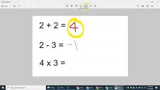 Snip & Sketch - how to annotate Google Slides