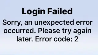 Sorry An Unexpected Error Occurred. Please Try Again Later Error On Facebook Fix