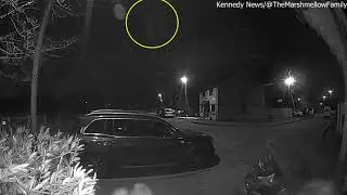 Angel caught on doorbell cam