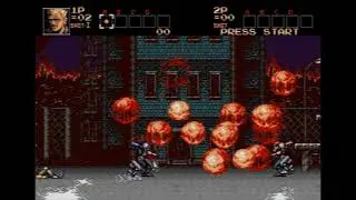 Ares emulator 123- dev da53c2b (Mega Drive/Genesis) - Contra Hard Corps (with NTSC composite filter)