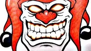How To Draw an EVIL CLOWN XII