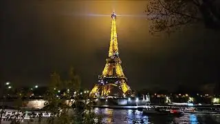 Eiffel Tower at night