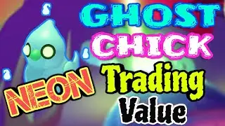 NEON GHOST CHICK TRADING VALUE IN ADOPT ME HALLOWEEN ! #neonghostchick