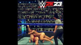 Alex bishop vs Indianare fight  | WWE2k23 female superstar | custom superstar | 