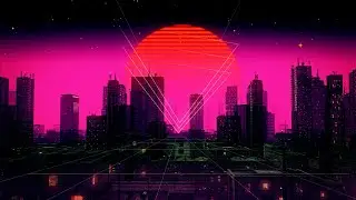 Neon City - 80's Synthwave | Retrowave, Outrun, Chillwave, Aesthetic, 80s Mix | 12 Hour Loop 4K