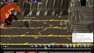 AQW Red Dragon Solo Fight (EASY)